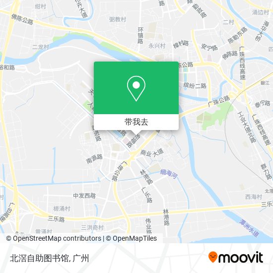 北滘自助图书馆地图