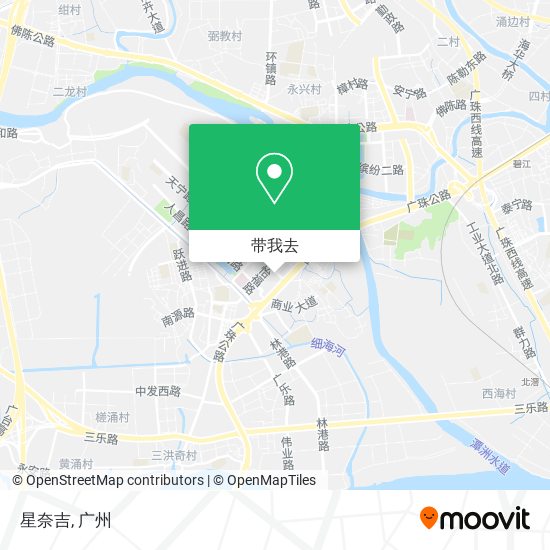 星奈吉地图