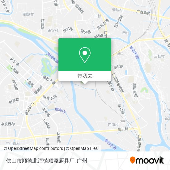 佛山市顺德北滘镇顺添厨具厂地图