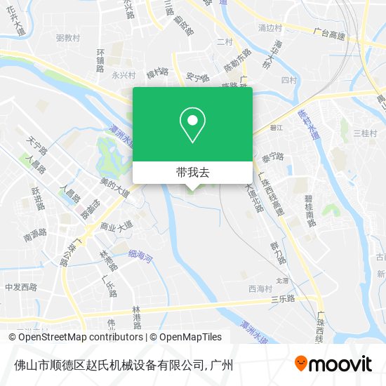 佛山市顺德区赵氏机械设备有限公司地图