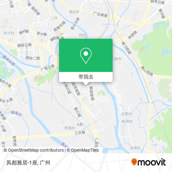 凤都雅居-1座地图