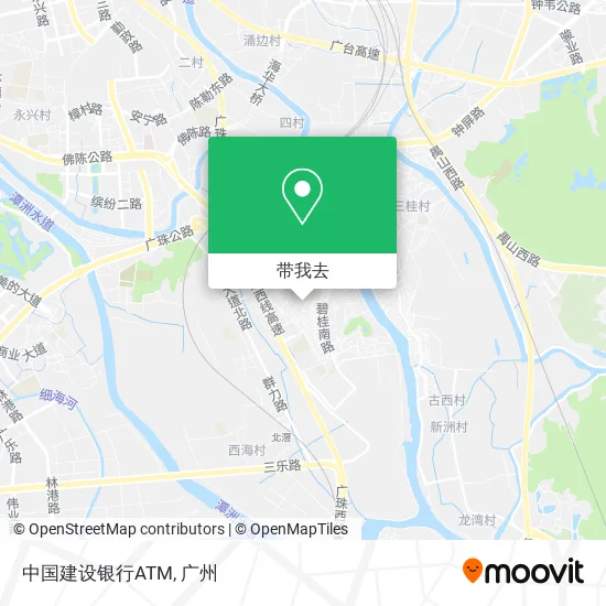 中国建设银行ATM地图