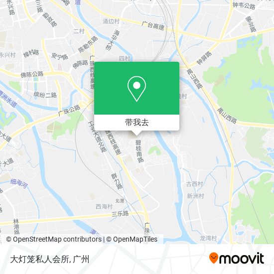 大灯笼私人会所地图