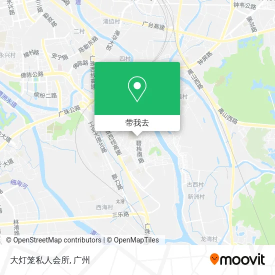 大灯笼私人会所地图