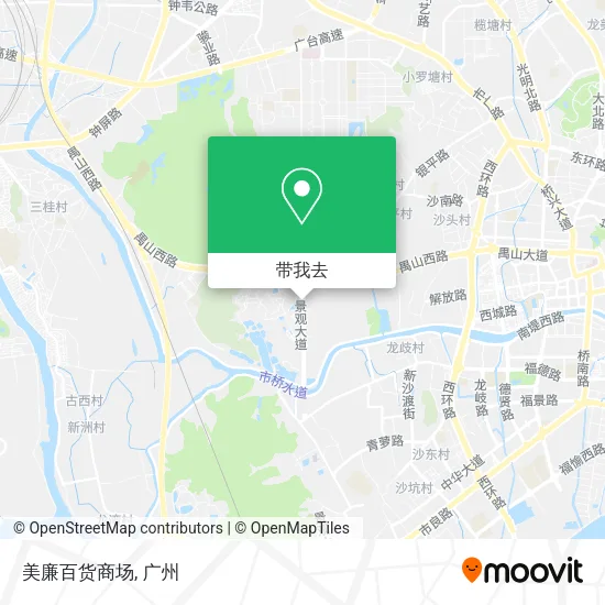 美廉百货商场地图