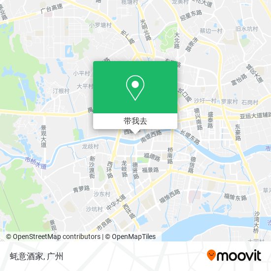 蚝意酒家地图