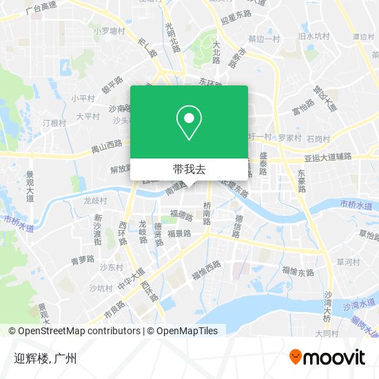 迎辉楼地图