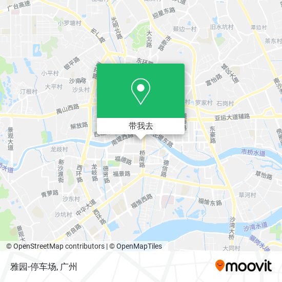 雅园-停车场地图