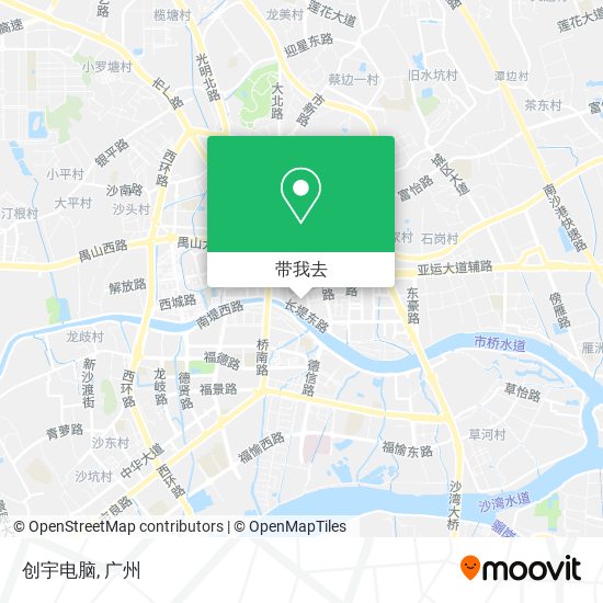 创宇电脑地图
