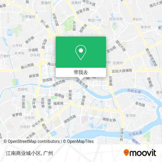 江南商业城小区地图