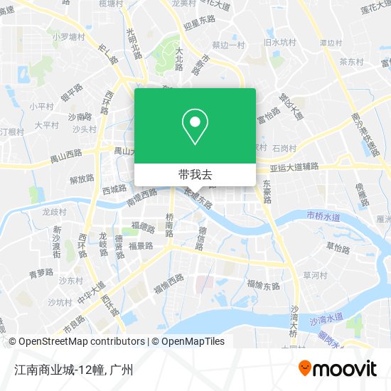江南商业城-12幢地图
