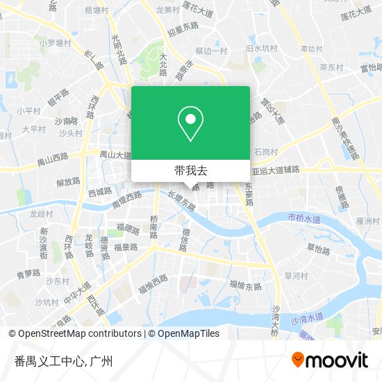 番禺义工中心地图