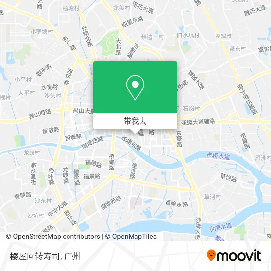 樱屋回转寿司地图