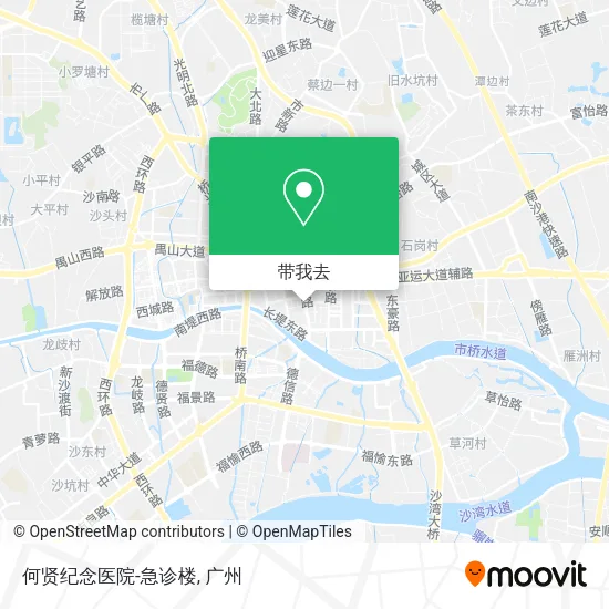 何贤纪念医院-急诊楼地图