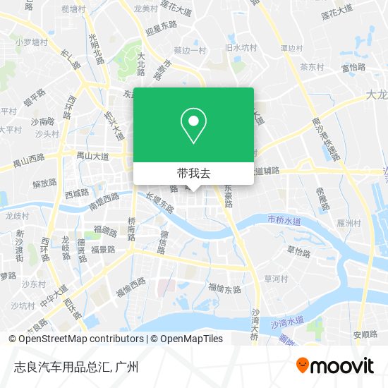 志良汽车用品总汇地图
