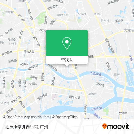 足乐康修脚养生馆地图