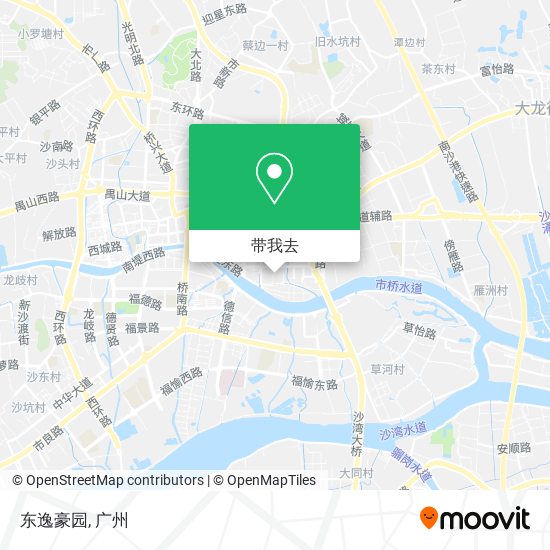 东逸豪园地图