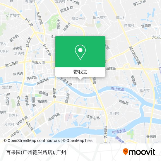 百果园(广州德兴路店)地图