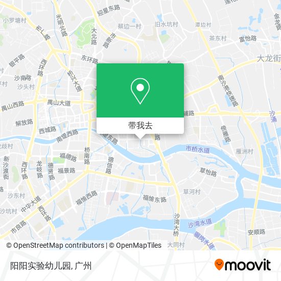 阳阳实验幼儿园地图