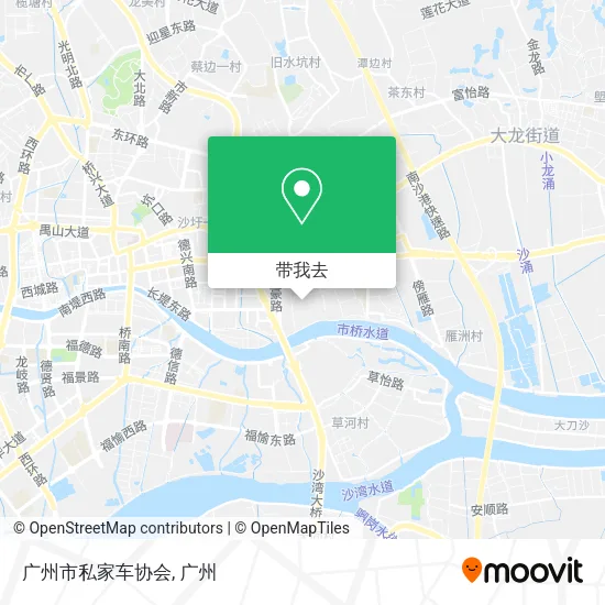 广州市私家车协会地图