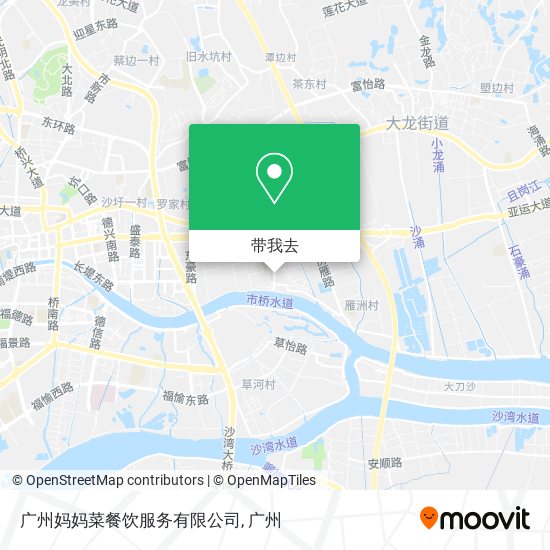 广州妈妈菜餐饮服务有限公司地图