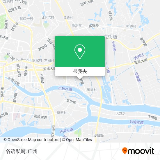谷语私厨地图