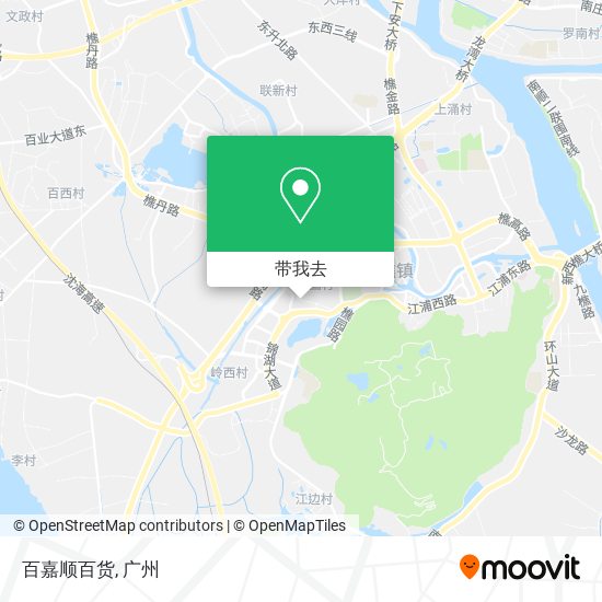 百嘉顺百货地图