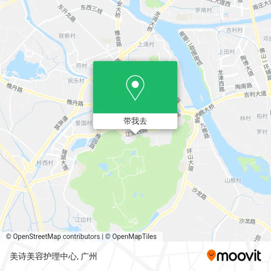 美诗美容护理中心地图