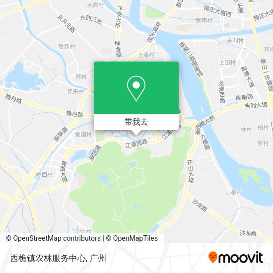 西樵镇农林服务中心地图