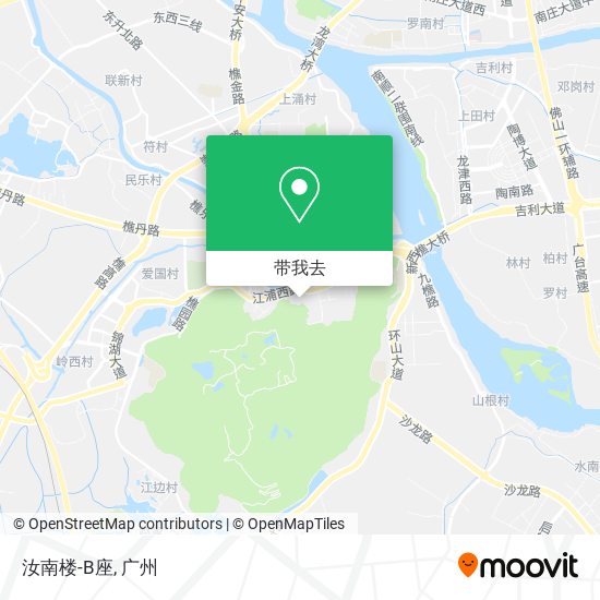 汝南楼-B座地图