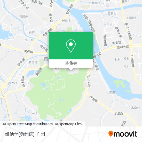 维纳丝(剪约店)地图