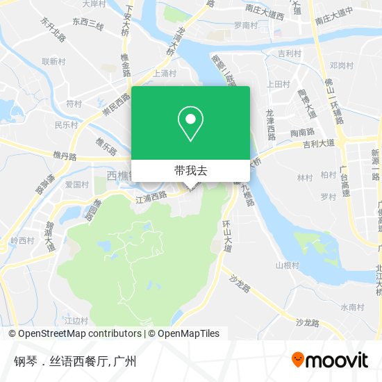 钢琴．丝语西餐厅地图