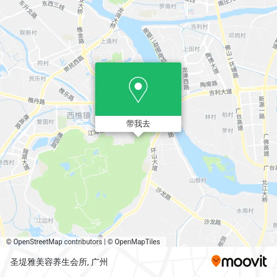 圣堤雅美容养生会所地图