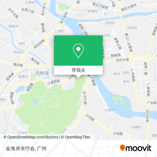 金海岸水疗会地图
