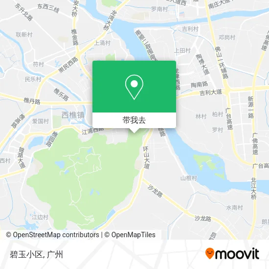 碧玉小区地图