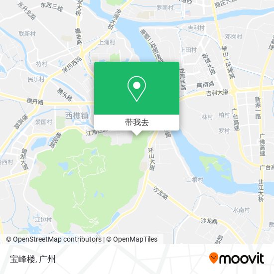 宝峰楼地图