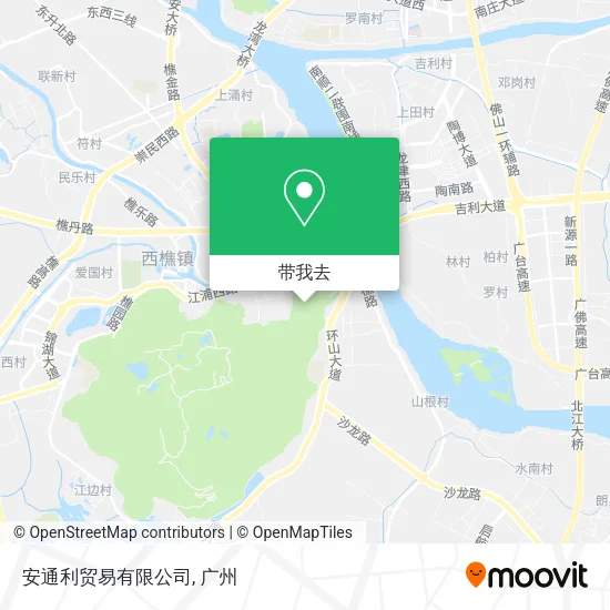 安通利贸易有限公司地图