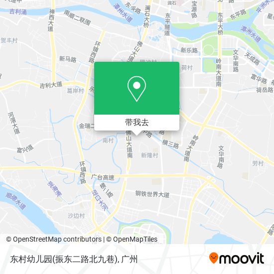 东村幼儿园(振东二路北九巷)地图