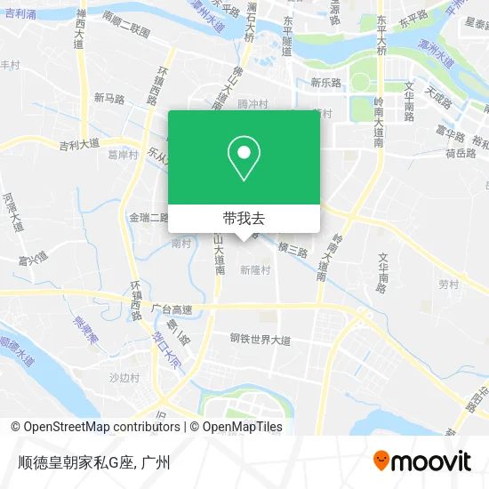 顺德皇朝家私G座地图
