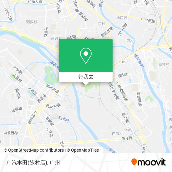 广汽本田(陈村店)地图