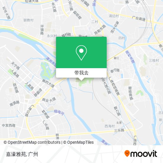 嘉濠雅苑地图