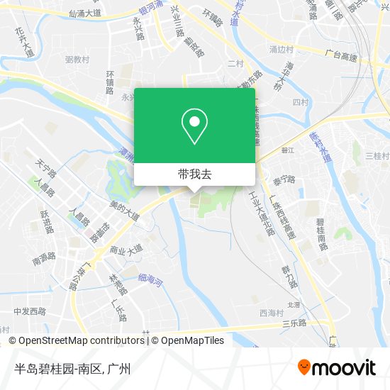 半岛碧桂园-南区地图