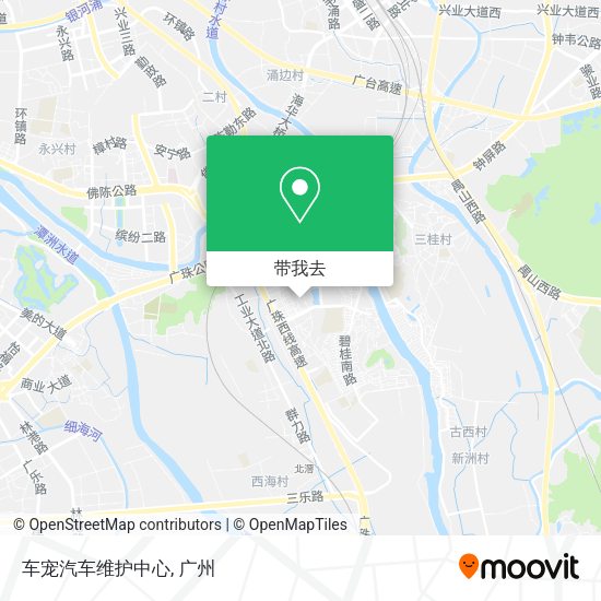 车宠汽车维护中心地图
