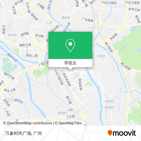 万象时尚广场地图
