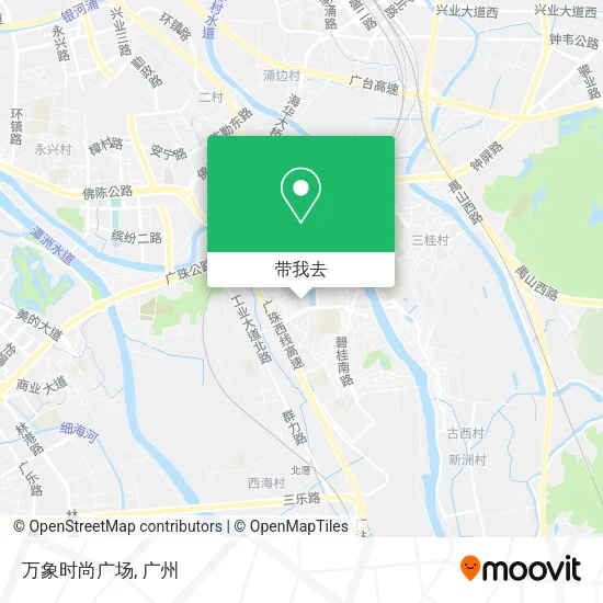 万象时尚广场地图