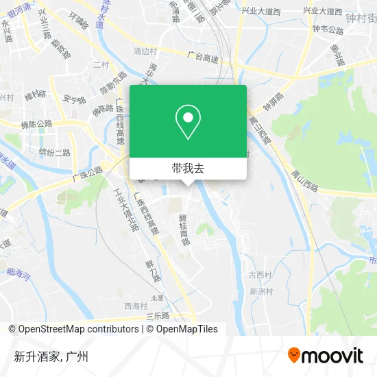 新升酒家地图