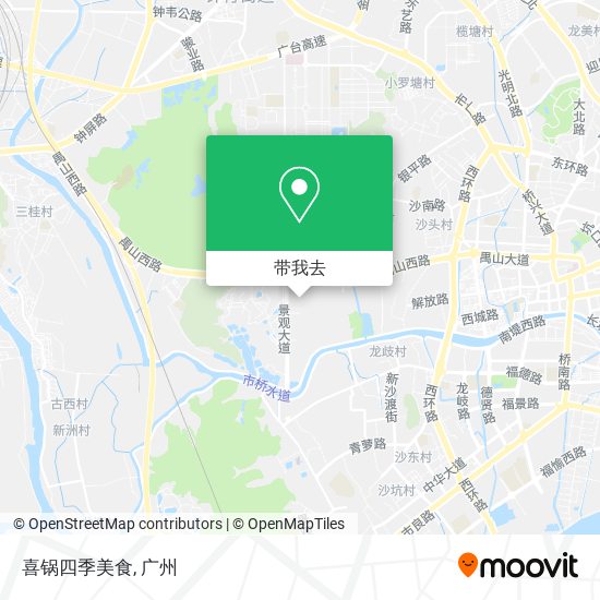 喜锅四季美食地图