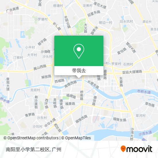 南阳里小学第二校区地图