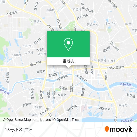 13号小区地图