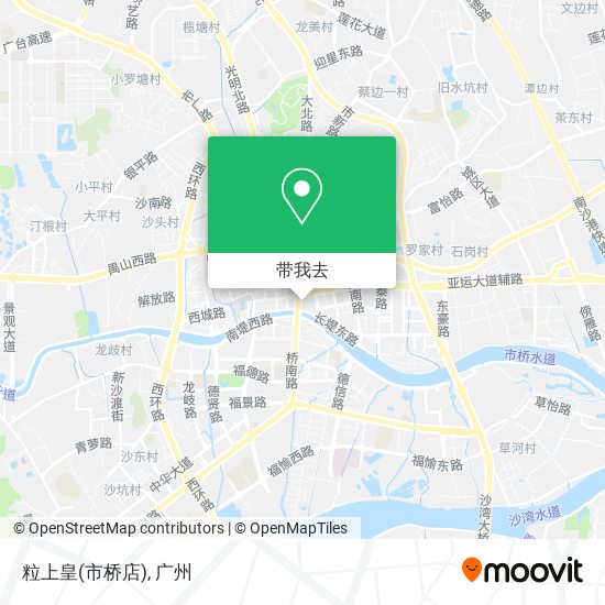 粒上皇(市桥店)地图